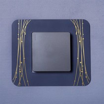 Acrylic switch cover protective cover switch s wall sticker painter socket cover frame beautification light luxury simple new