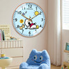 2025 New Cartoon Children's Room Bedroom Wall Clock Living Room Home Quartz Clock Simple Silent Clock Wall Watch Clock