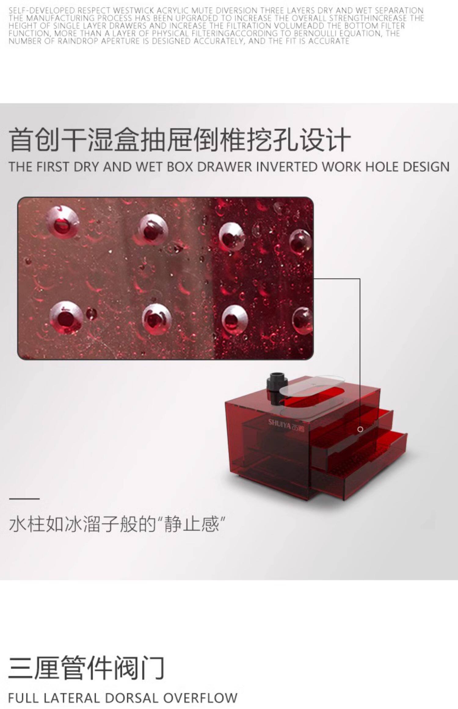 水鸦鱼缸龙鱼缸超白玻璃鱼缸客厅大型落地家用缸底滤缸龙鱼缸专用 detail 26