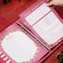 Cheap rose ins girls senior youth primary school boys album retro new graduation detachable high-value ing