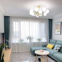 All-copper magic bean molecular lamp Nordic living room lamp light luxury atmosphere simple modern LED restaurant bedroom childrens room lamp