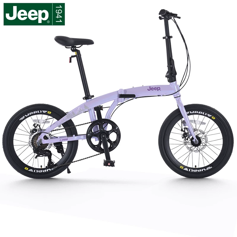 Детский складной велосипед Jeep для мамы и ребенка для мужчин и женщин, семейный стиль