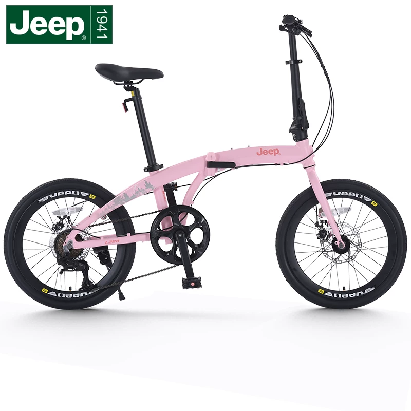 Детский складной велосипед Jeep для мамы и ребенка для мужчин и женщин, семейный стиль