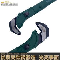 Quick pipe pliers spring steel bar wrench accessories water pipe pliers spring straight thread wrench spring jaw spring 24