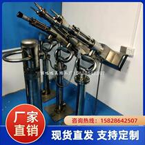 Water park Internet celebrity Gatling stainless steel rotating water gun swimming pool water play interactive shared amusement equipment direct sales