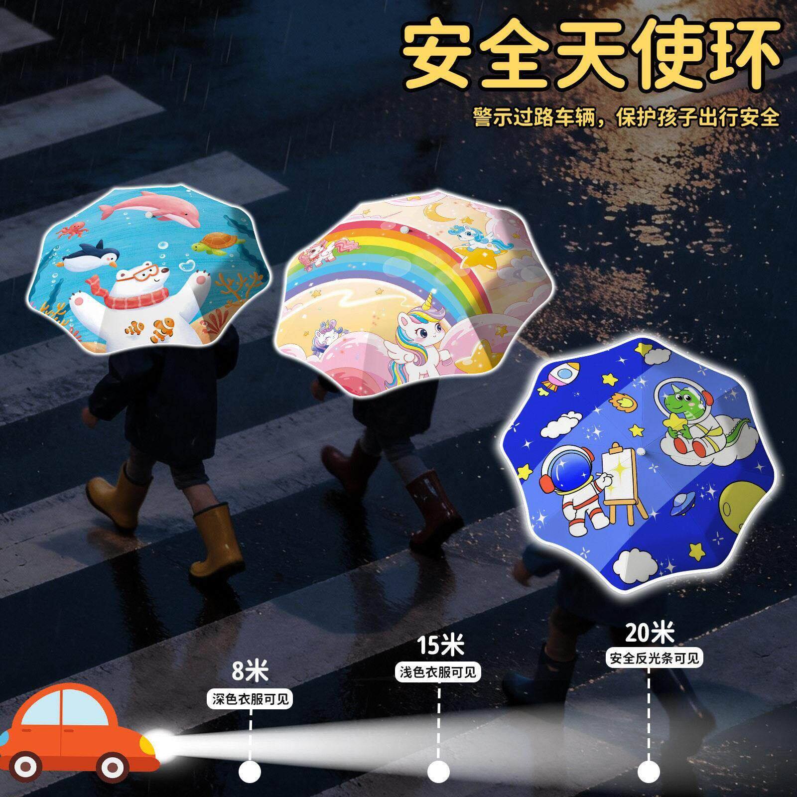 小学生雨伞怎么选?圆角防戳+8骨抗风才安心☂️-儿童雨伞-淘宝好物网