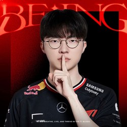 2025t1 Team Lck Team Uniform Faker Same Style Clothing S15 Summer Tournament Championship Half-Sleeve Short-Sleeve T-Shirt Top