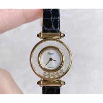 (Luo Luo Luxury Products) Price 9 8 new] Happy Five Diamond Series 18K Gold Revised Quartz Women’s Watch