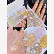 Fairy Diamond Galaxy Highlight Disk Exploding Highlighting Powder Cowherd Face Brightening Polarized Long-lasting Repairing Glitter