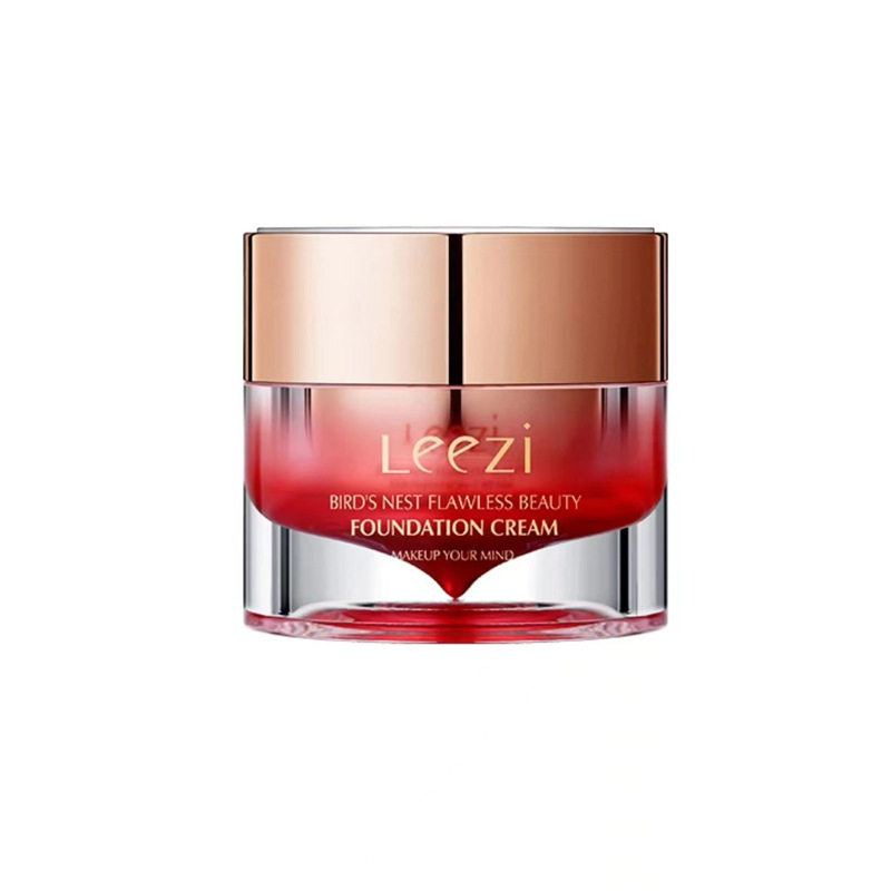 Leezi莉兹燕窝肽无瑕美颜粉霜面霜遮瑕隐匿瑕疵服帖不卡粉女