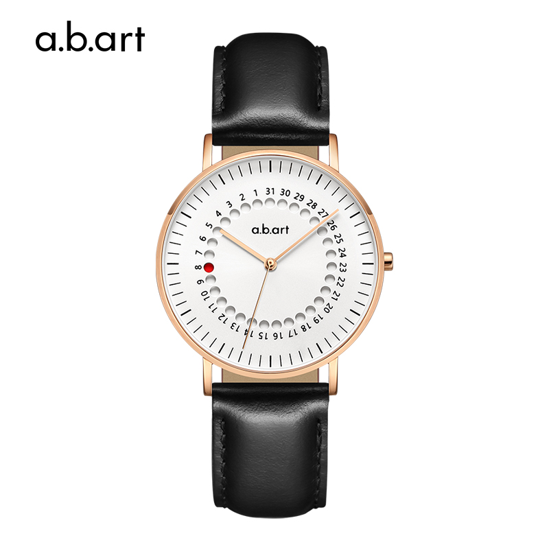 abart爱彼雅手表男女 进口时尚小众ins跳点日历女表品牌正品腕表
