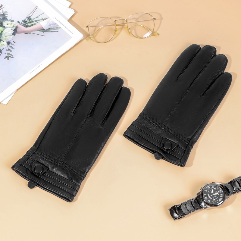 ELSYALN/艾丝雅兰 意式触屏羊皮手套