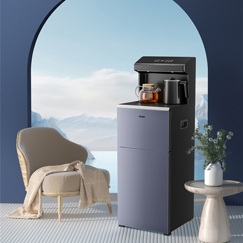 海尔（Haier）制热制冷温度显示防溢水茶吧机HCB-Z50星云紫