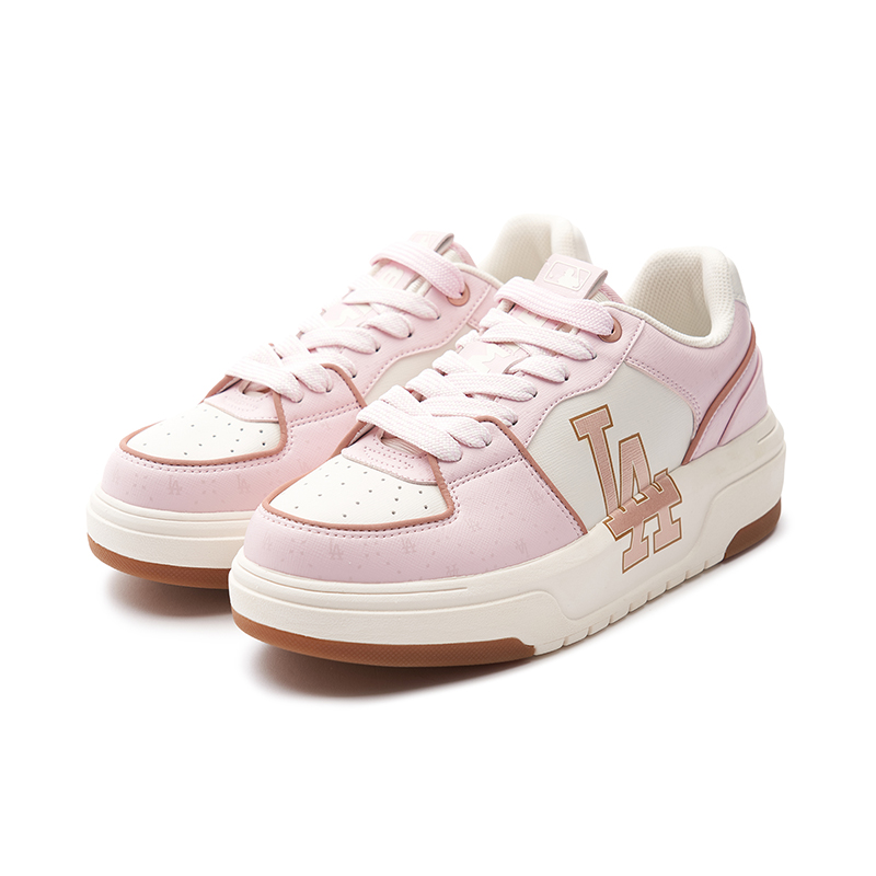 【正品保证】MLB官方男女情侣休闲板鞋时尚学长鞋暗纹老花明星同款春夏SXCBO