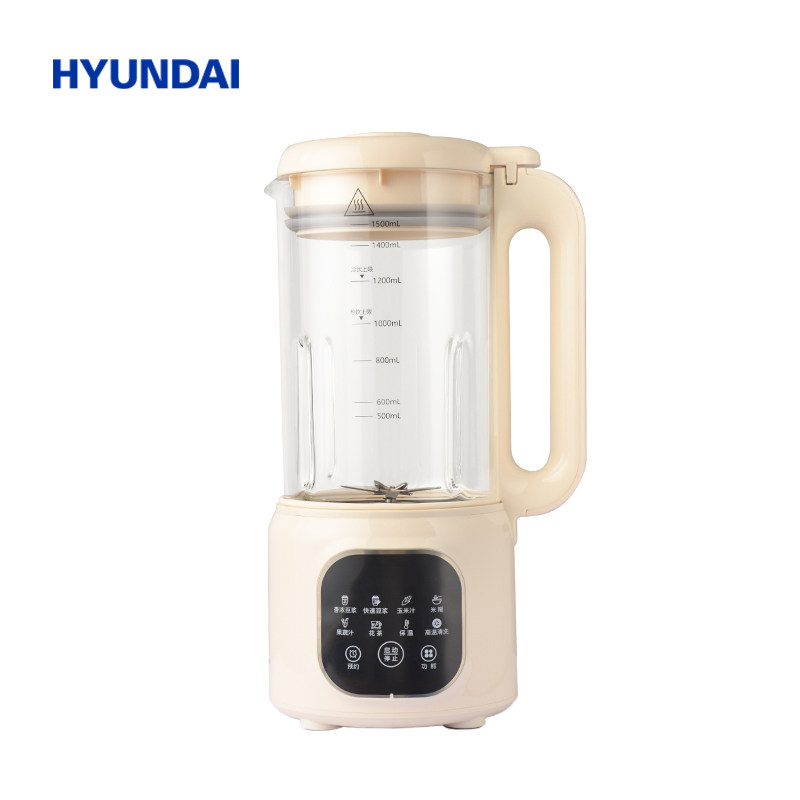 HYUNDAI韩国現代多功能破壁豆浆机1.5L HX-DJ07