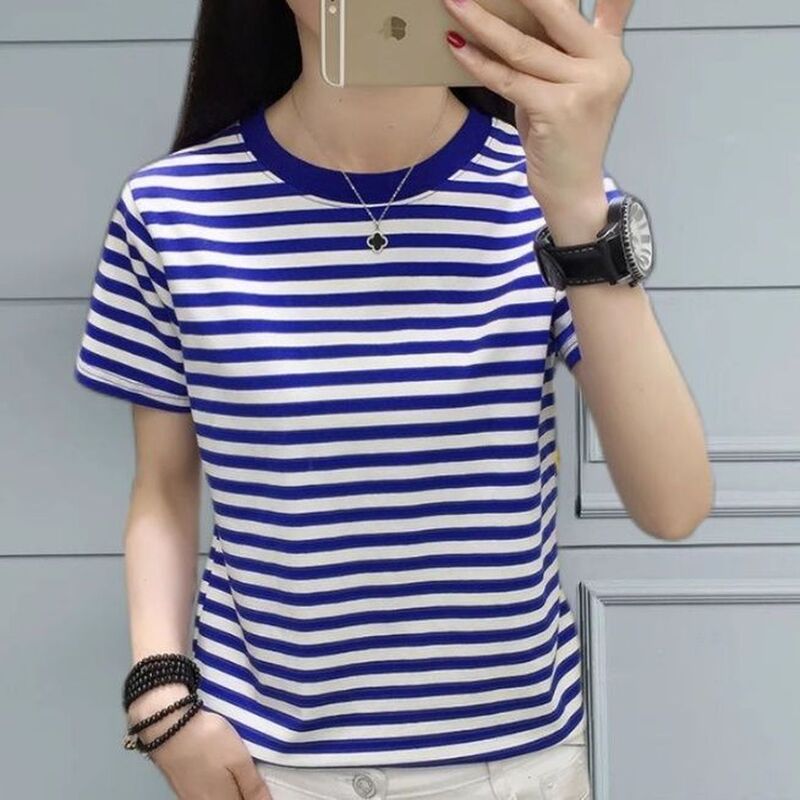 Authentic Navy Shirts for Men and Women, Summer Physical Training Clothing Set, Quick-Dry Breathable Military Fan T-Shirt, Blue and White Striped Top Authentic Navy Shirts for Men and Women, Summer Physical Training Clothing Set, Quick-Dry Breathable Military Fan T-Shirt, Blue and White Striped Top