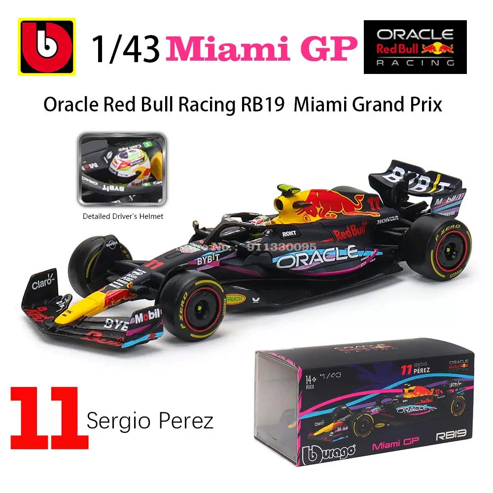 Bburago 1:43 W14 2024 44# Hamilton Mercedes-AMG Petronas F1