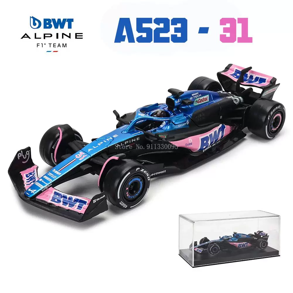Bburago 1:43 W14 2024 44# Hamilton Mercedes-AMG Petronas F1