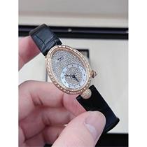 (Lolo Luxury Products) 9 8 New] Queen of Naples Series 18K Rose Gold Original Diamond Automatic Mechanical Women