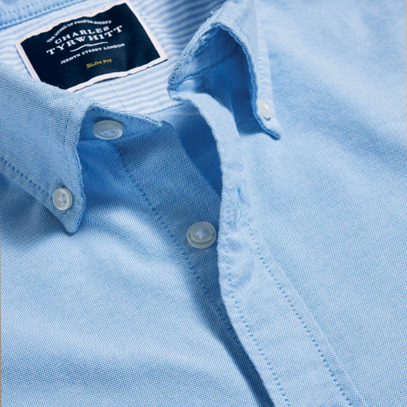 Мужская рубашка CHARLES TYRWHITT узкий силуэт