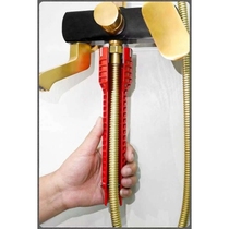 Bathroom wrench multifunctional sink wrench repair water pipe faucet angle valve tool universal disassembly and installation artifact