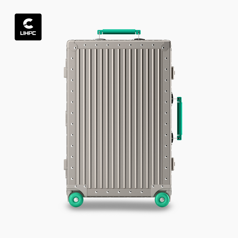 Lihpc Road and City All-Aluminum Magnesium Alloy Large Capacity Trolley Case Carry-On Travel Suitcase for Men and Women Vintage Luggage Lihpc Road and City All-Aluminum Magnesium Alloy Large Capacity Trolley Case Carry-On Travel Suitcase for Men and Women Vintage Luggage