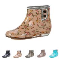 Water shoes womens summer rain boots Japanese style soft-soled rain boots internet celebrity same style summer 2021 new style lightweight low-top for women