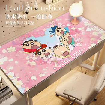 Crayon shin-chan eco-friendly leather study table top mat Crayon shin-chan eco-friendly leather study table top mat
