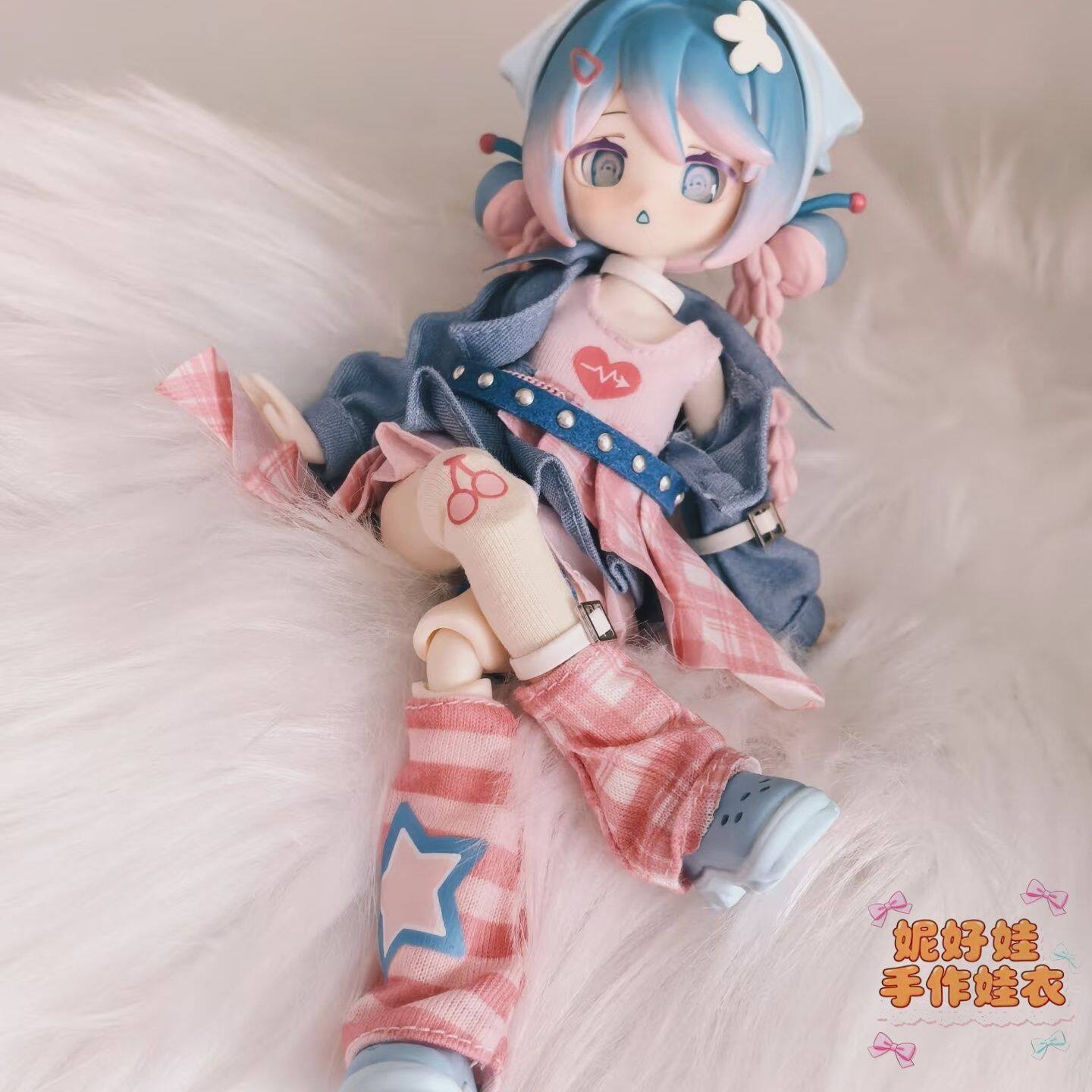 เสื้อผ้าตุ๊กตา Bjd 12 จุดข้อต่อ ชุดเสื้อผ้าสำหรับตุ๊กตาสัตว์เลี้ยงอิเล็กทรอนิกส์จิตวิญญาณอิสระ ชุดเสื้อผ้าสำหรับตุ๊กตา Bjd รุ่น Mi Tian จิตวิญญาณอิสระ เป็นต้น