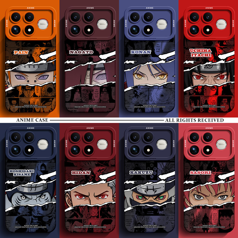 Naruto-Themed Phone Case for Redmi K100 Pro Max, Featuring Pain, Uchiha Itachi, Redmi K100 Cartoon Anime, K100 Pro Silicone Anti-Drop Case for Boys, New Model K90, Won'T Bump the Case, K80 Naruto-Themed Phone Case for Redmi K100 Pro Max, Featuring Pain, Uchiha Itachi, Redmi K100 Cartoon Anime, K100 Pro Silicone Anti-Drop Case for Boys, New Model K90, Won'T Bump the Case, K80