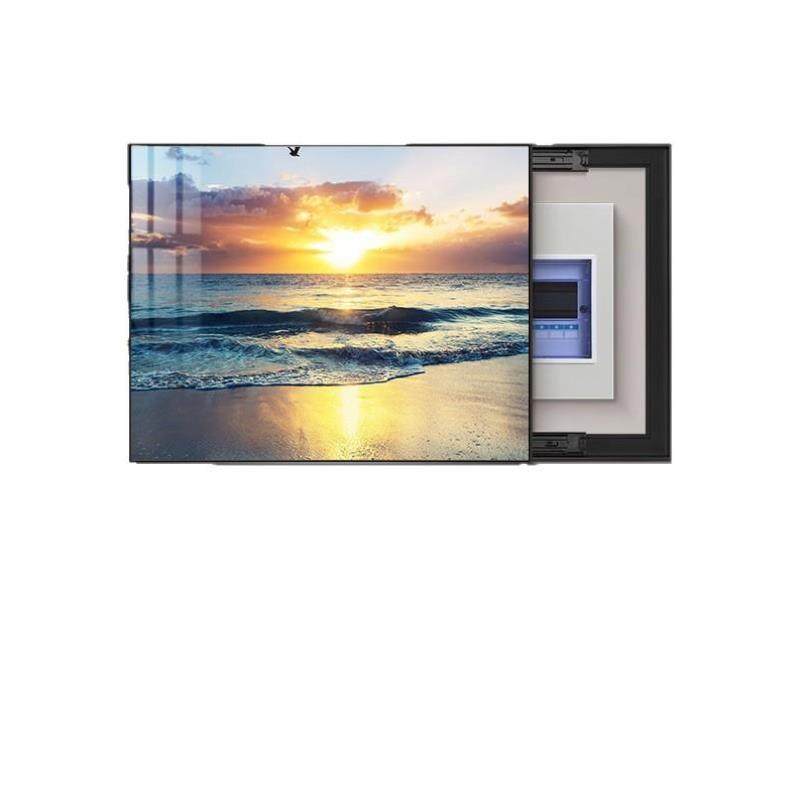 High-Quality Decorative Painting for Electric Meter Box, New Switch Cover, Minimalist Wall-Mounted, Traceless Panel, Meter Box Power Supply Wall Exterior