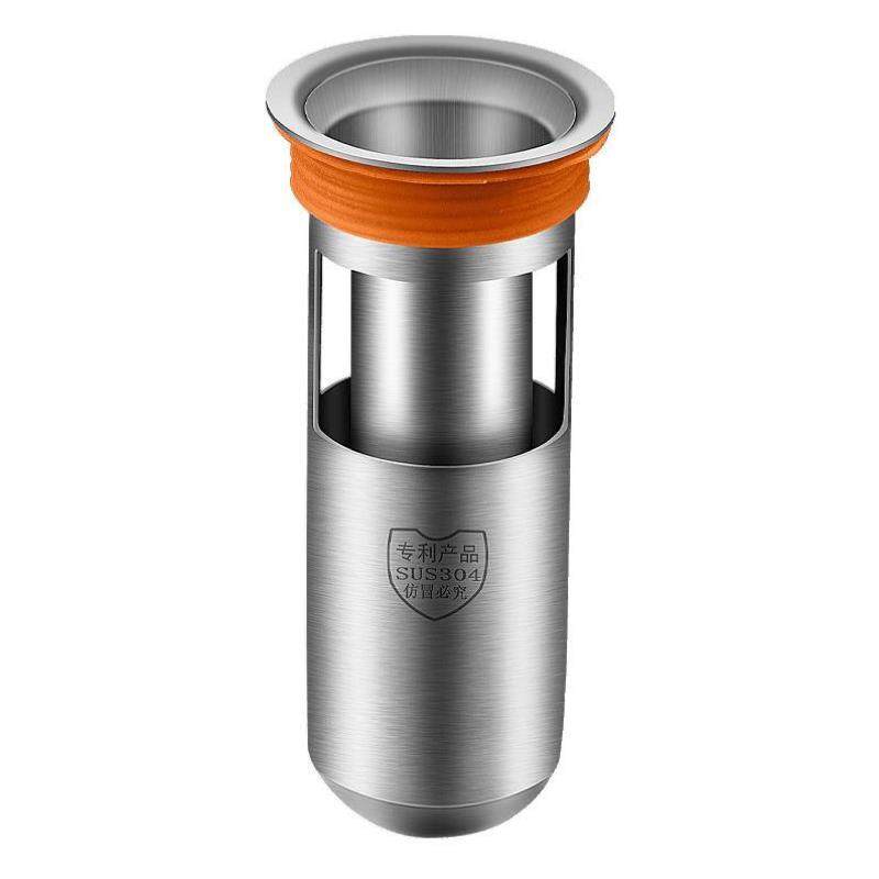 Patio Drainage Floor Drain, Pure 304 Stainless Steel Floor Drain, Anti-Odor Drain Core, Toilet Balcony Drain Pipe, Insect-Proof Floor Drain