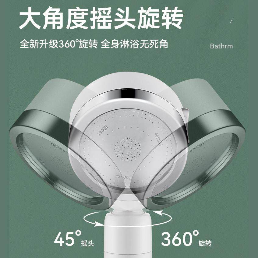 Top Spray Detachable and Washable Multifunctional Shower Head, Large Shower Head, Simple Shower Heater, New Model with Increased Pressure