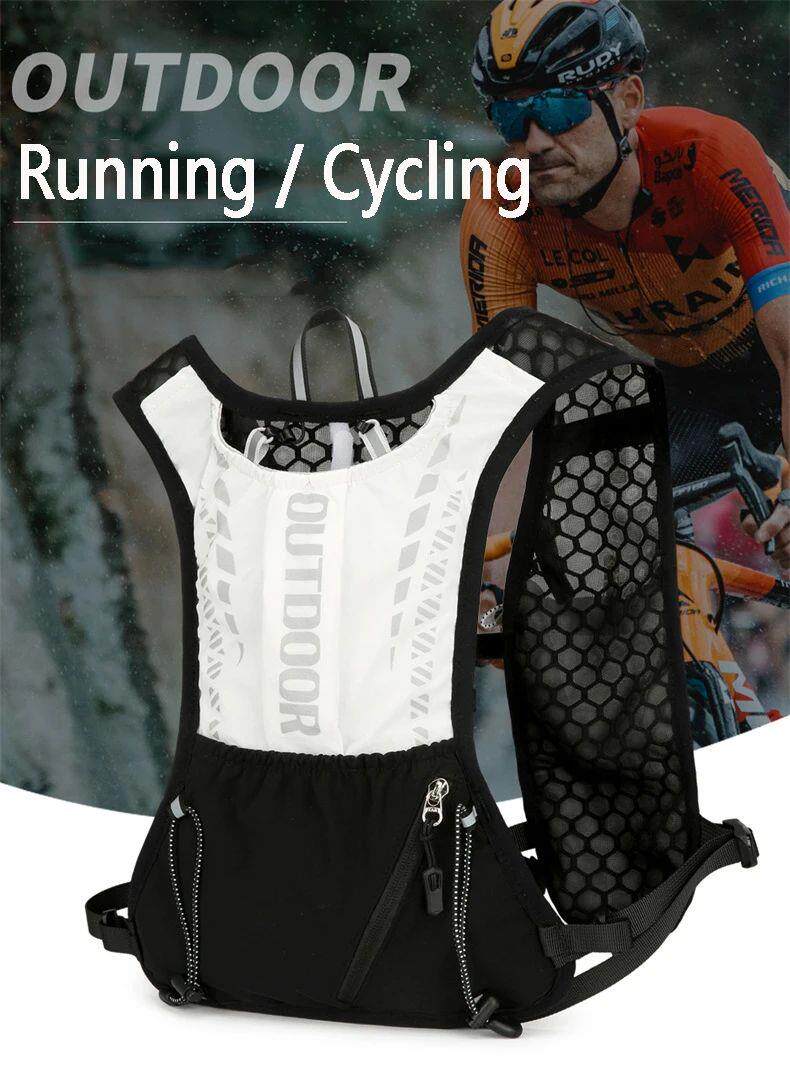 Running Hydration Vest: Reflective Mesh Cycling Pack - Product image 6