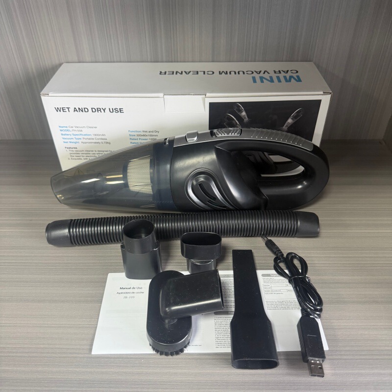 Car Vacuum Cleaner, Wireless Charging, Handheld Vacuum Cleaner, Dry and Wet Dual-Use, Small Household and Car Vacuum Cleaner, Mini Vacuum Cleaner Car Vacuum Cleaner, Wireless Charging, Handheld Vacuum Cleaner, Dry and Wet Dual-Use, Small Household and Car Vacuum Cleaner, Mini Vacuum Cleaner
