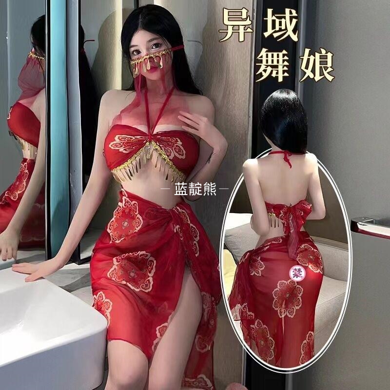 Tang-Style Retro Hanfu Pajamas, Exotic Palace-Style Super Fairy Princess Dress, Ancient Costume Imperial Concubine Nightgown, Ancient Sleepwear