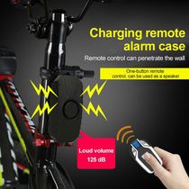 Bicycle alarm electric vehicle wireless remote control alarm displacement sensing installation vibration waterproof motorcycle