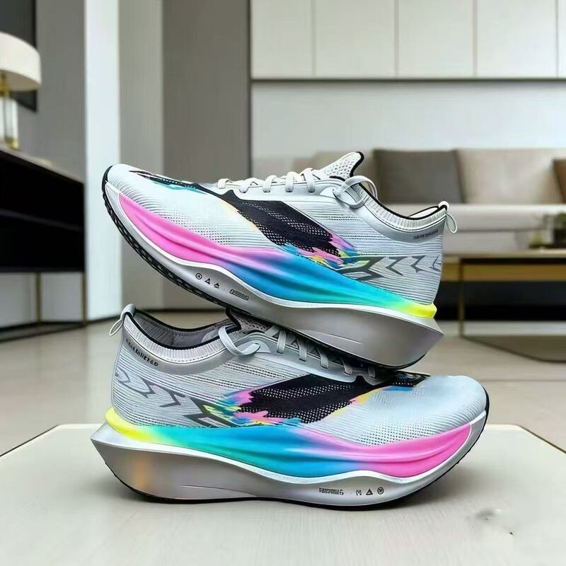 Li Feidian 6E Longque 2026 New Model Student Sports Meeting Wear-Resistant Non-Slip Running Shoes Ning Professional Sports Carbon Plate Running Shoes