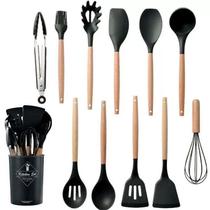 12 Pcs Silicone Kchen Utensils Set Non-ick Cookware for
