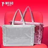 [Новый продукт] WEGO Ribbon Pain Bag LL Атласная сумка на плечо для девочек Милая боль Культура Миллет Второе измерение