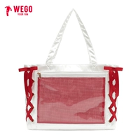 Сатин красный и белый.