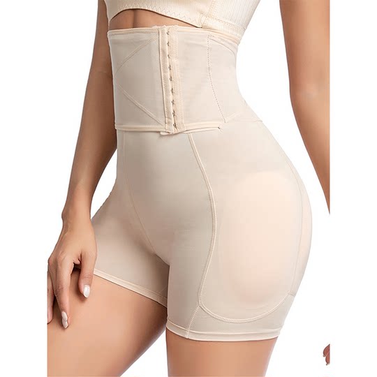 B-babes【提臀丰胯裤】增胯紧身假屁股内裤大码带垫塑身收腹裤子