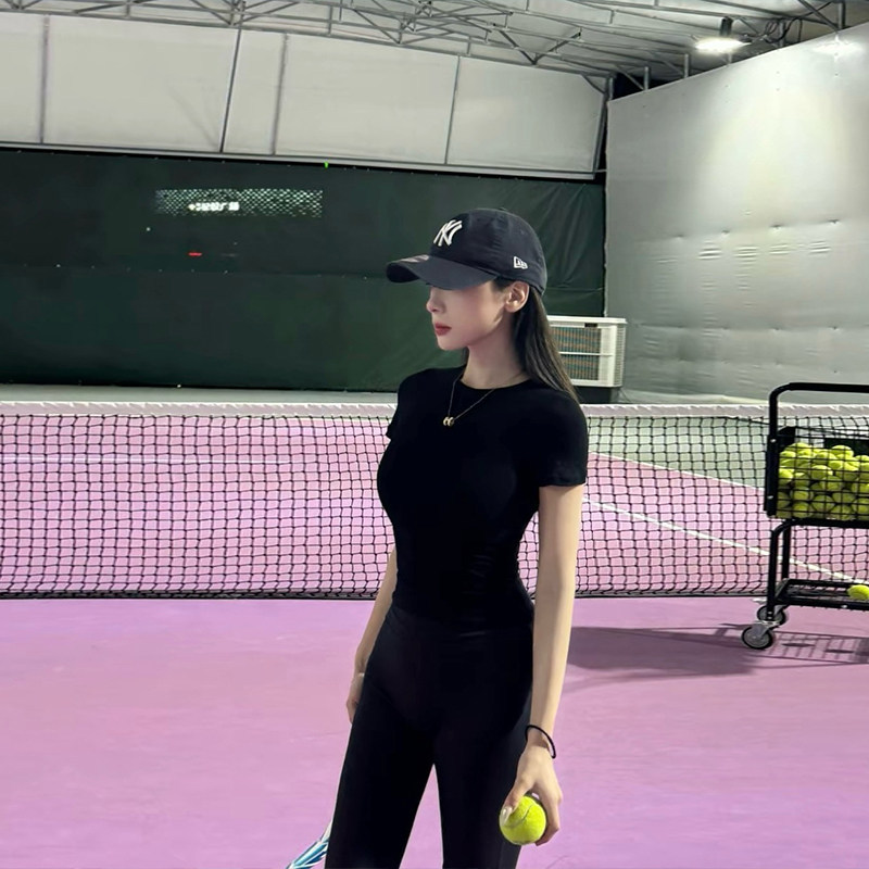 Qicifier Black, White, Green Fashionable Thin Casual Breathable Sports T-Shirt All Colors 5200