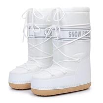 2023 Winter Snow Boots Women Boots Brand Design Laxury Lace