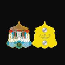 Factory direct supply of Chinese style metal bookmarks Baotu Spring tourist attractions commemorative bookmarks metal crafts