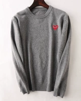 Deep Grey O воротник+красное сердце