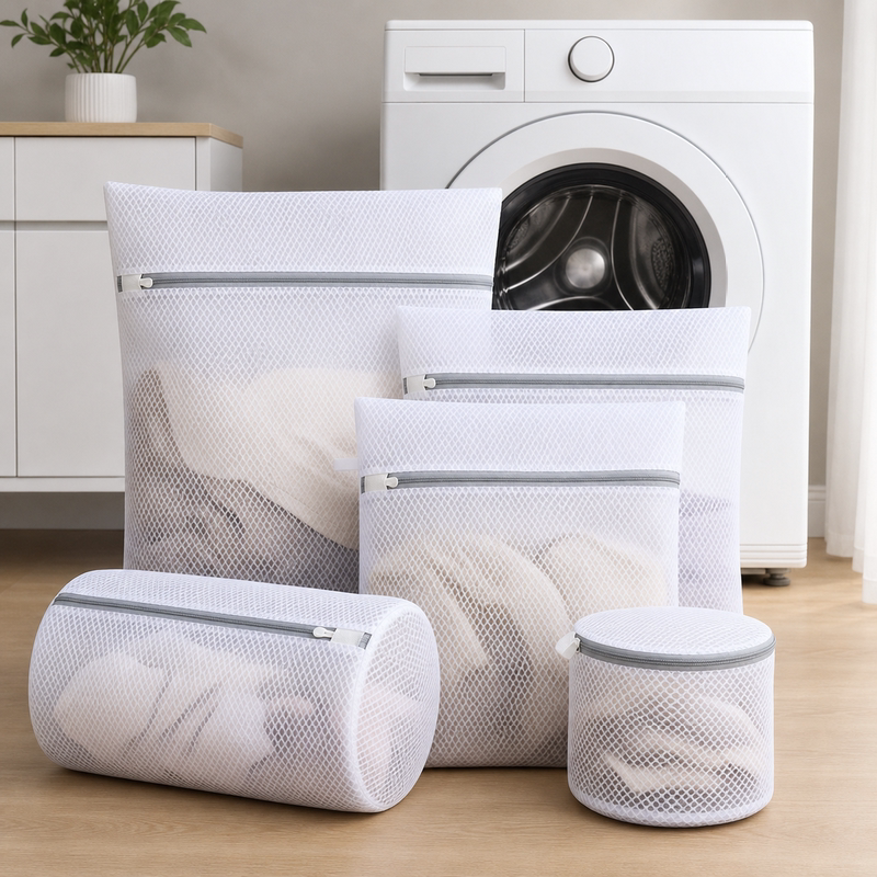 Japanese Sa Anti-Deformation Laundry Bag for Washing Machines, Special for Sweaters, Woolen Shirts, Underwear, Protective Wash Bag, Fine Mesh Filter Bag