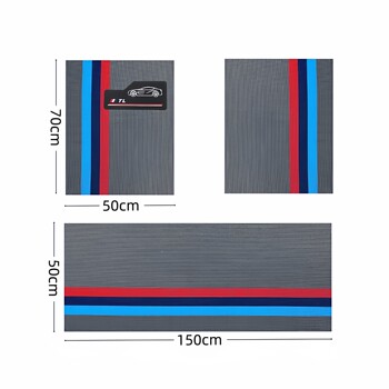 Car Wire Loop Floor Mats, Universal, Easy to Clean, Carpet-Style Foot Mats, Can Be Freely Cut