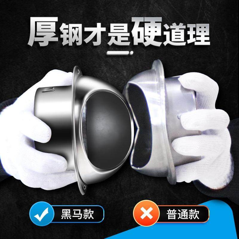 304 Stainless Steel Rain Cover Exterior Wall Exhaust Cover Bathroom Exhaust Fan Range Hood Exhaust Vent Pvc Pipe Ventilation Cap