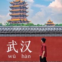 Hubei Art Museum Wuhan electronic version of hand-painted special refrigerator magnets